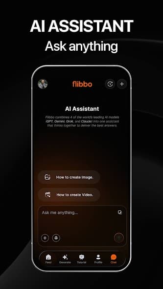 Flibbo social content screen